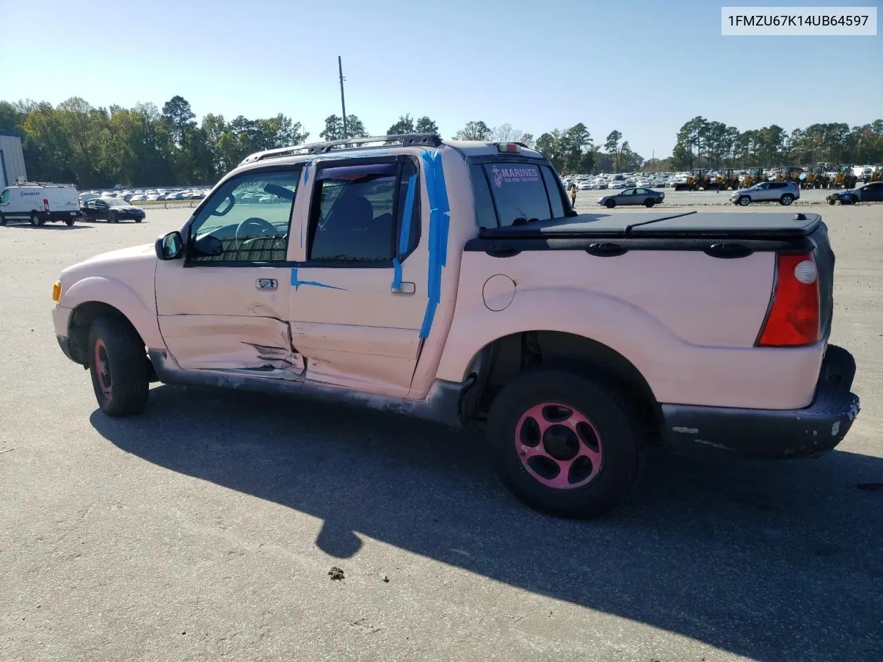 2004 Ford Explorer Sport Trac VIN: 1FMZU67K14UB64597 Lot: 75488234