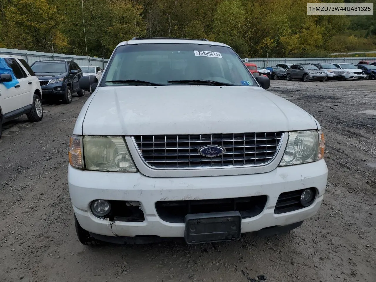 2004 Ford Explorer Xlt VIN: 1FMZU73W44UA81325 Lot: 75990614