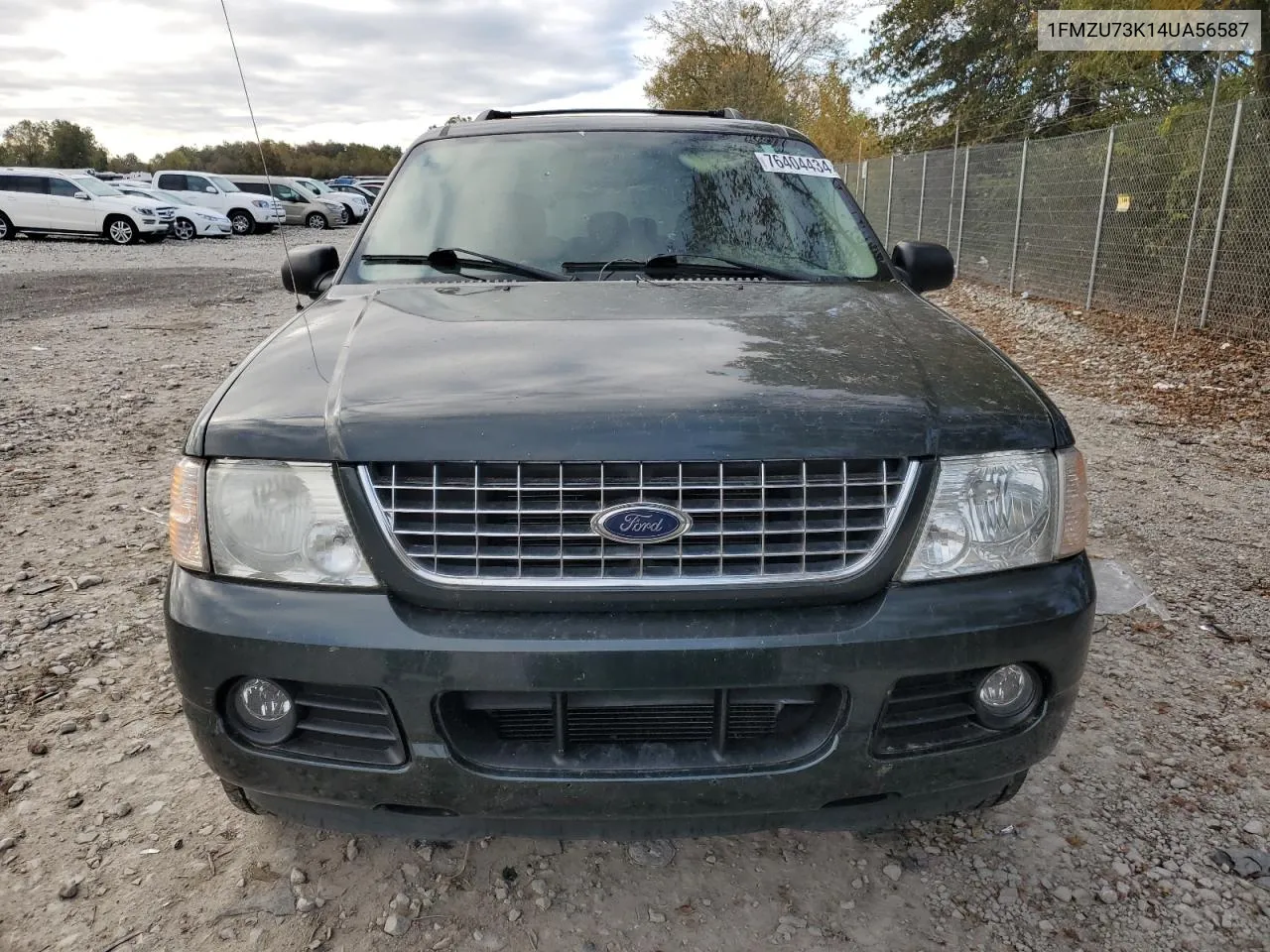 2004 Ford Explorer Xlt VIN: 1FMZU73K14UA56587 Lot: 76404434