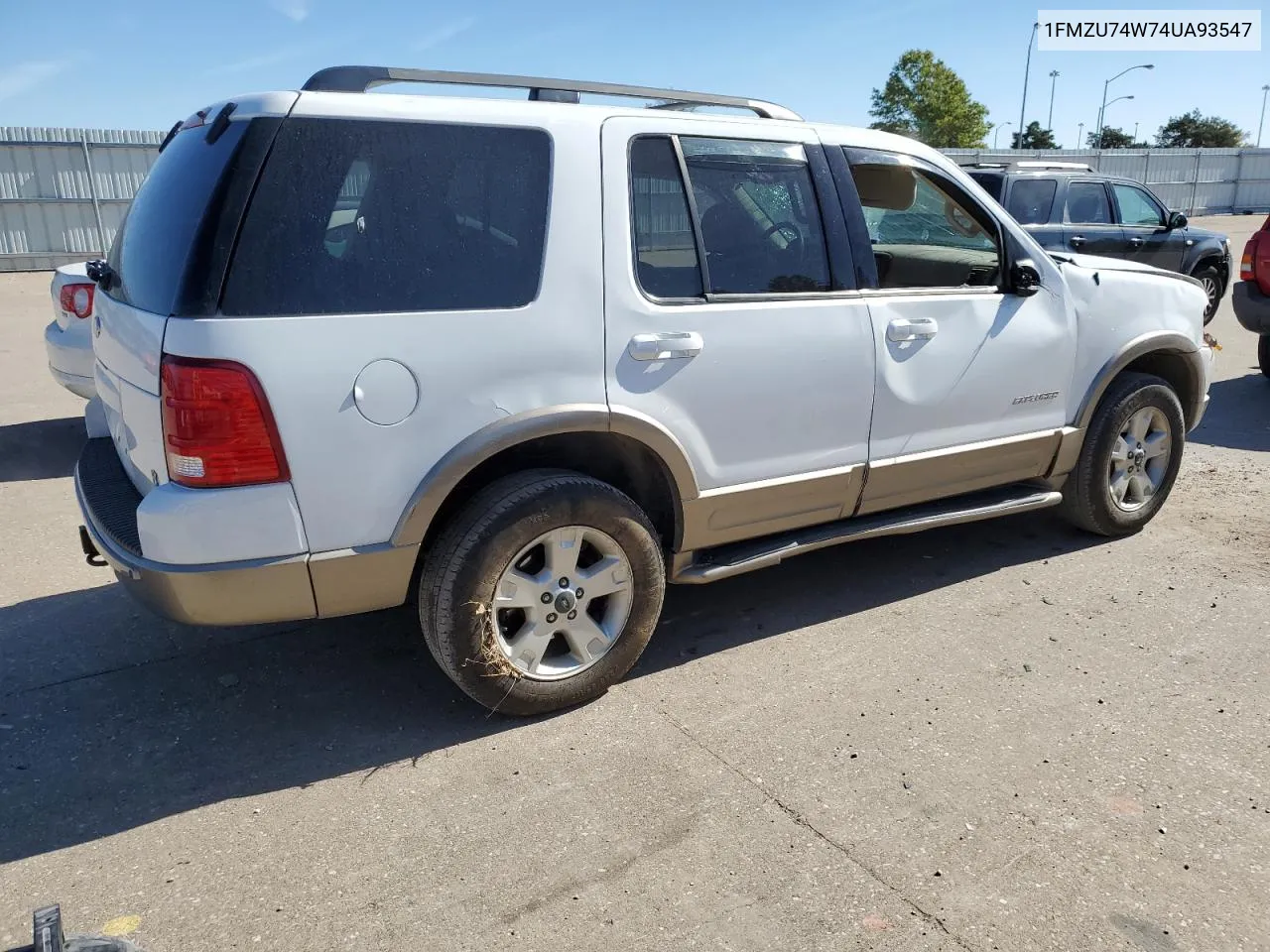 2004 Ford Explorer Eddie Bauer VIN: 1FMZU74W74UA93547 Lot: 76592614