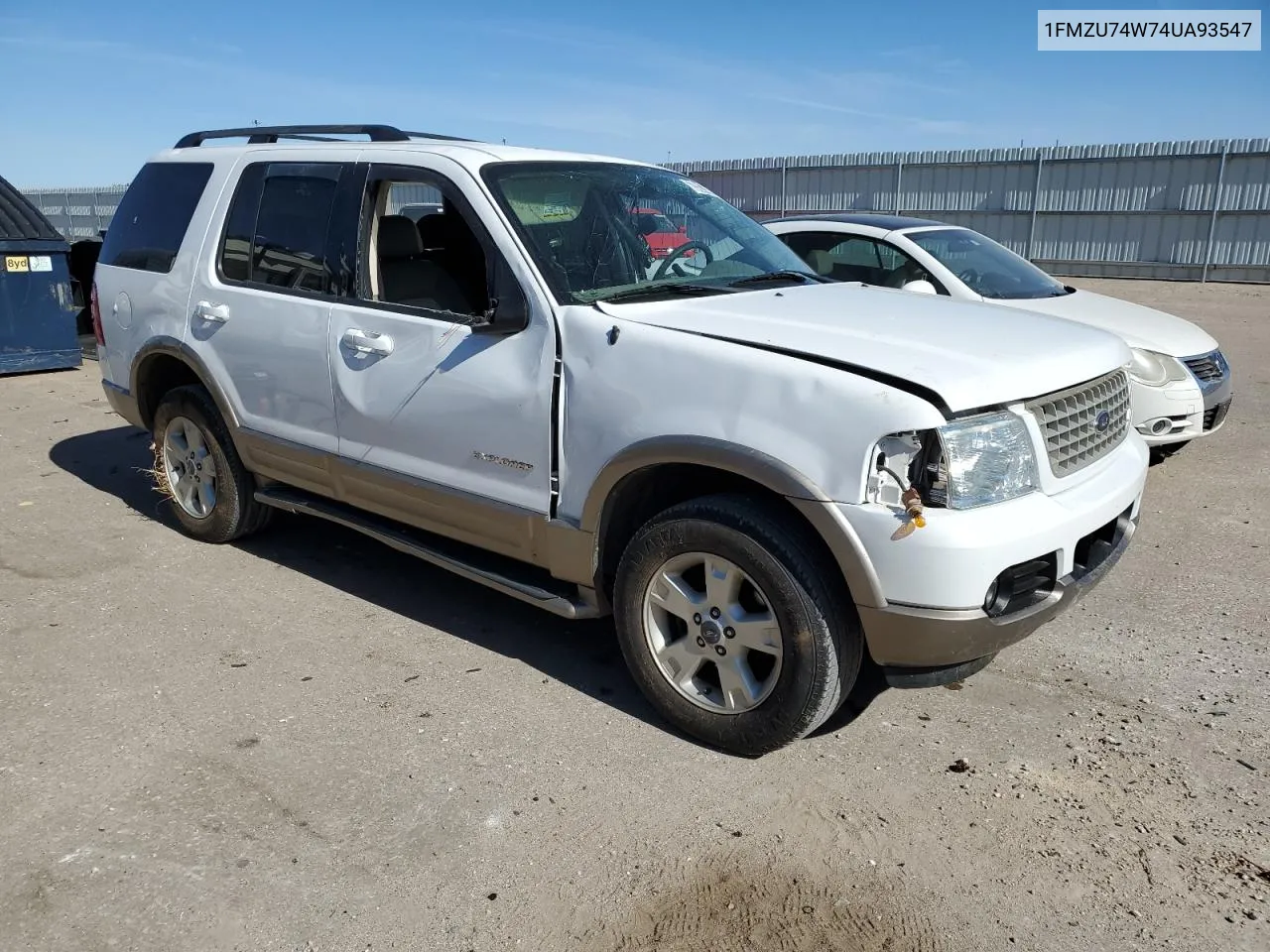 2004 Ford Explorer Eddie Bauer VIN: 1FMZU74W74UA93547 Lot: 76592614