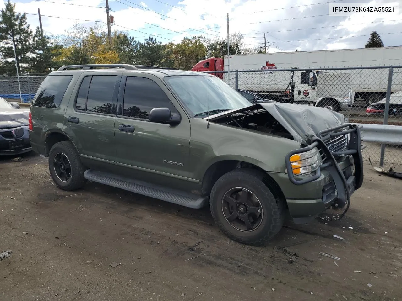 2004 Ford Explorer Xlt VIN: 1FMZU73K64ZA55521 Lot: 76770874