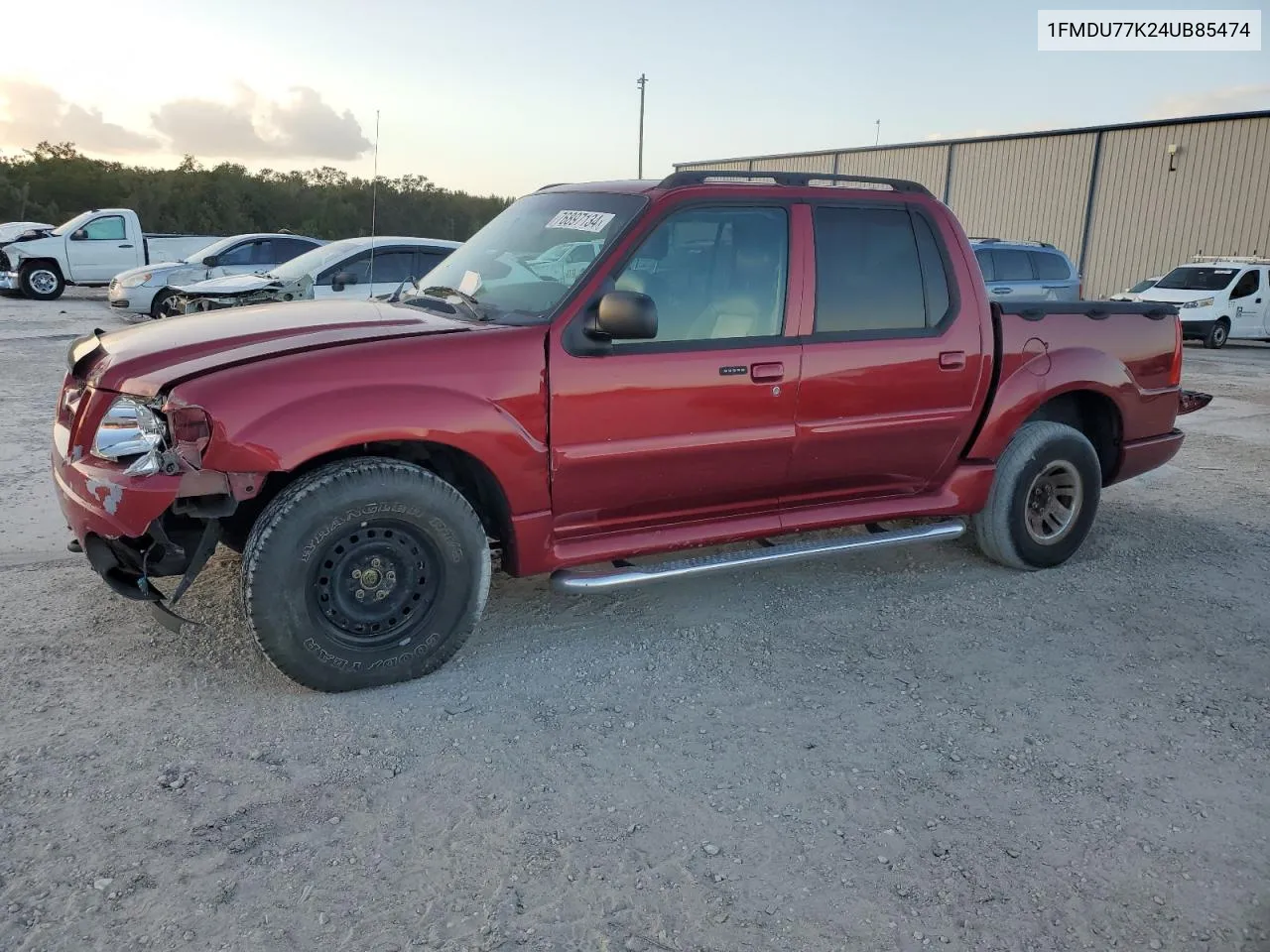 2004 Ford Explorer Sport Trac VIN: 1FMDU77K24UB85474 Lot: 76897134