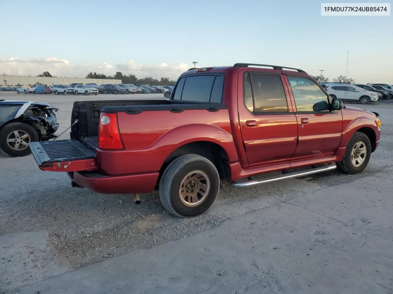 2004 Ford Explorer Sport Trac VIN: 1FMDU77K24UB85474 Lot: 76897134