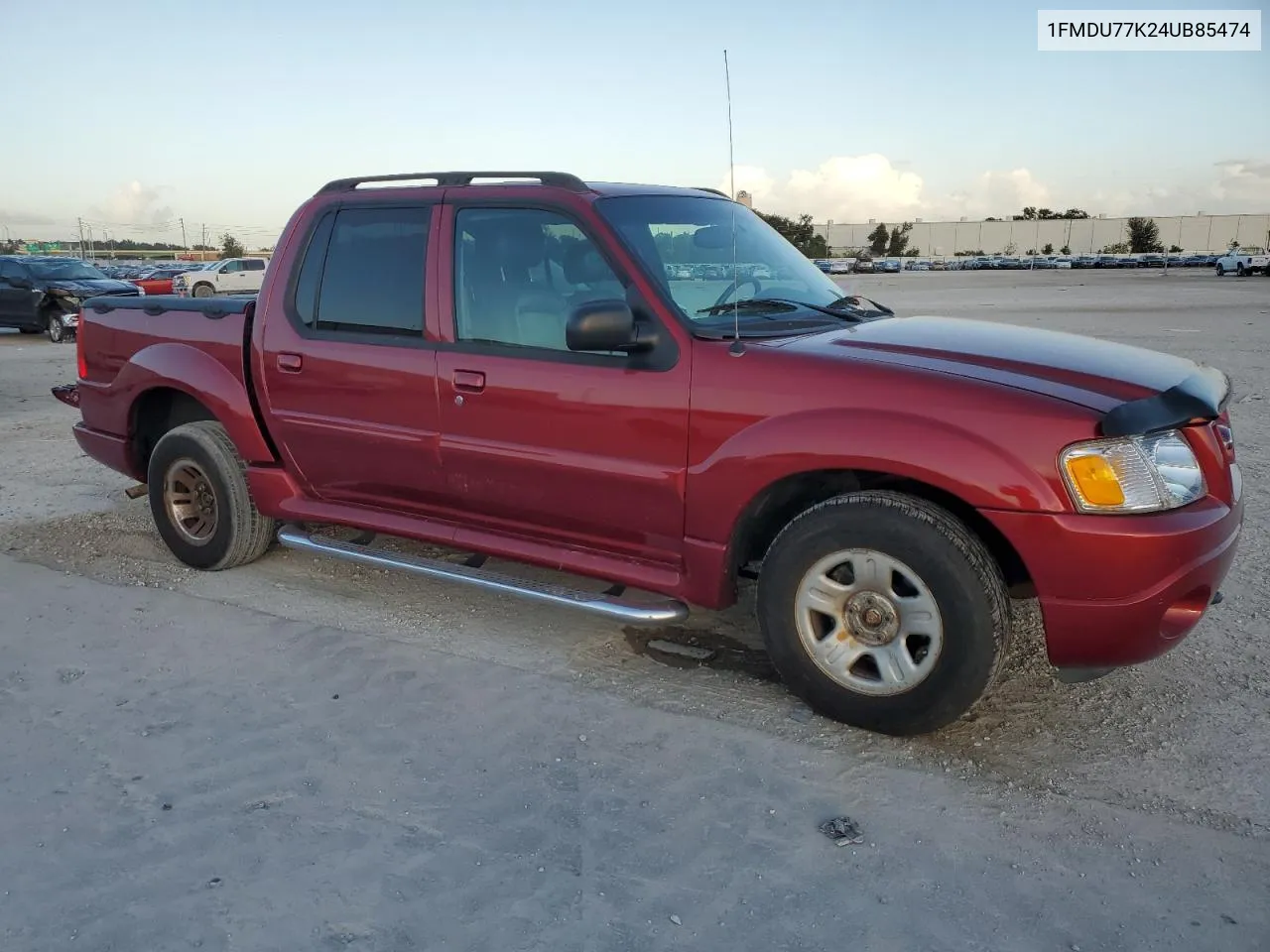 2004 Ford Explorer Sport Trac VIN: 1FMDU77K24UB85474 Lot: 76897134