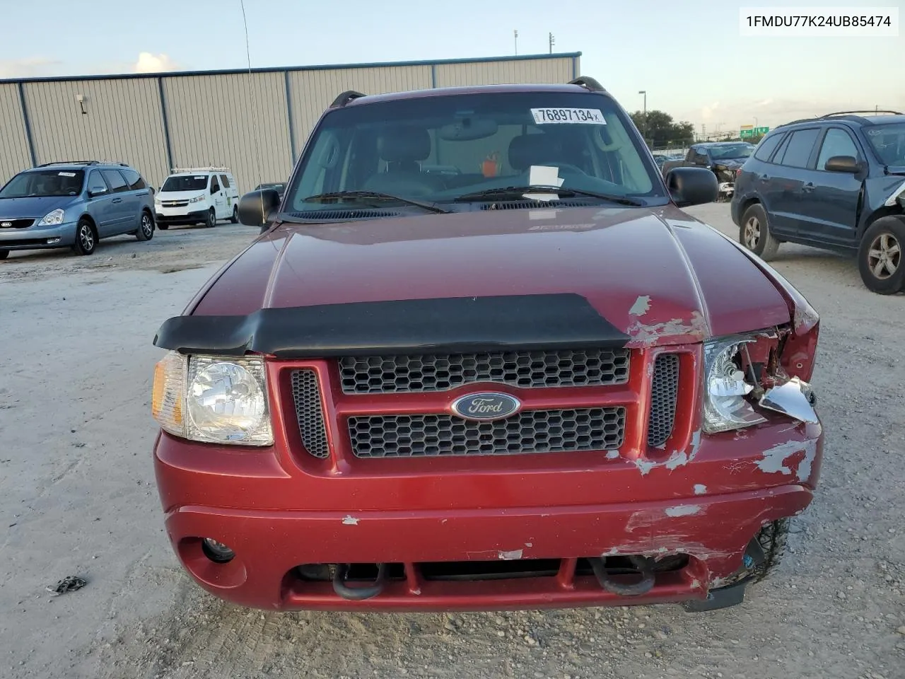 2004 Ford Explorer Sport Trac VIN: 1FMDU77K24UB85474 Lot: 76897134