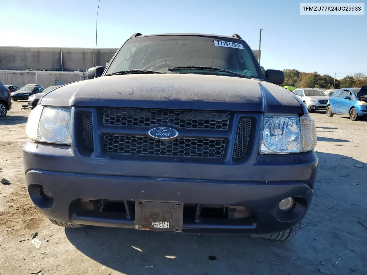 2004 Ford Explorer Sport Trac VIN: 1FMZU77K24UC29933 Lot: 77151734