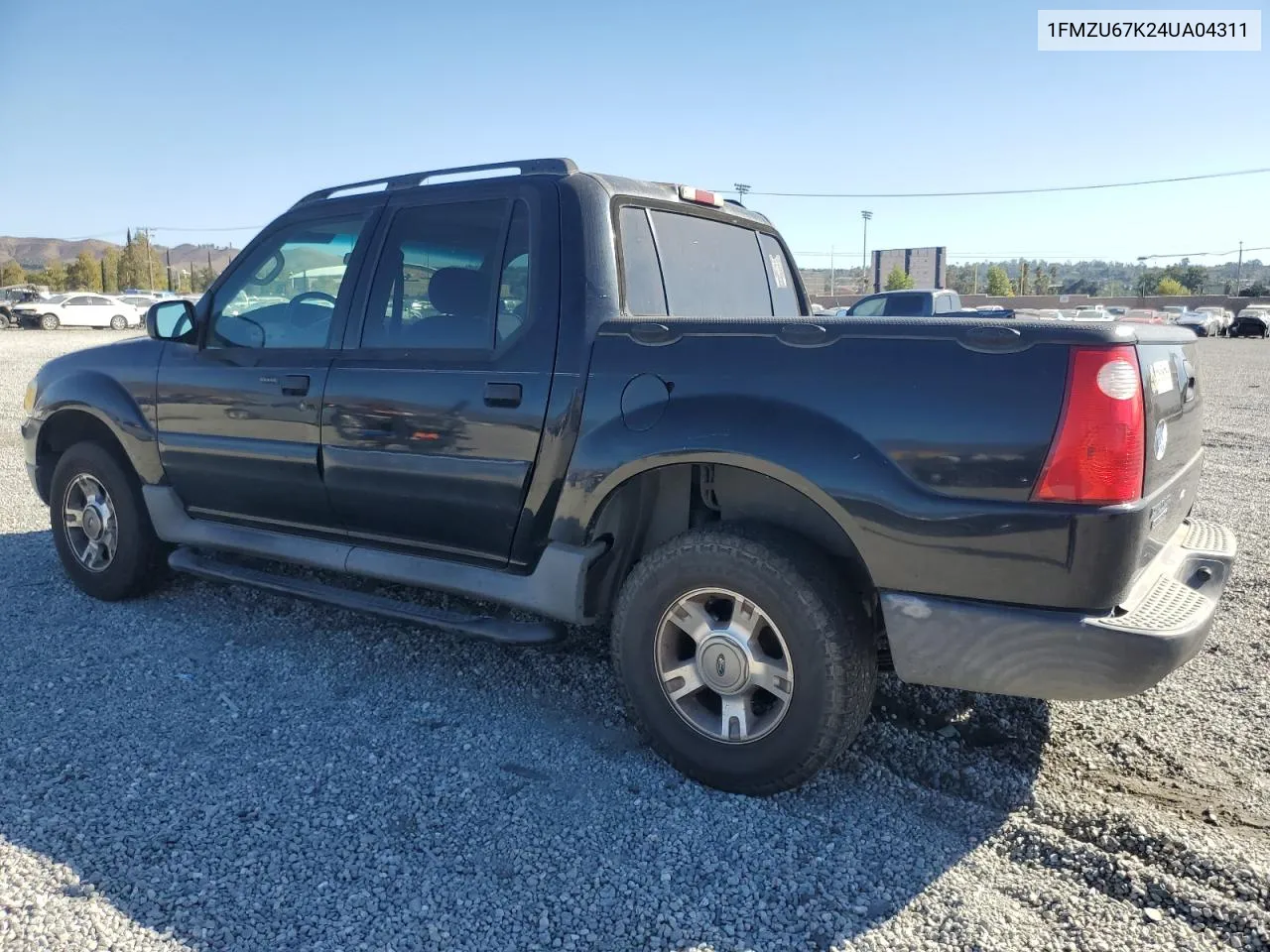 2004 Ford Explorer Sport Trac VIN: 1FMZU67K24UA04311 Lot: 77204264