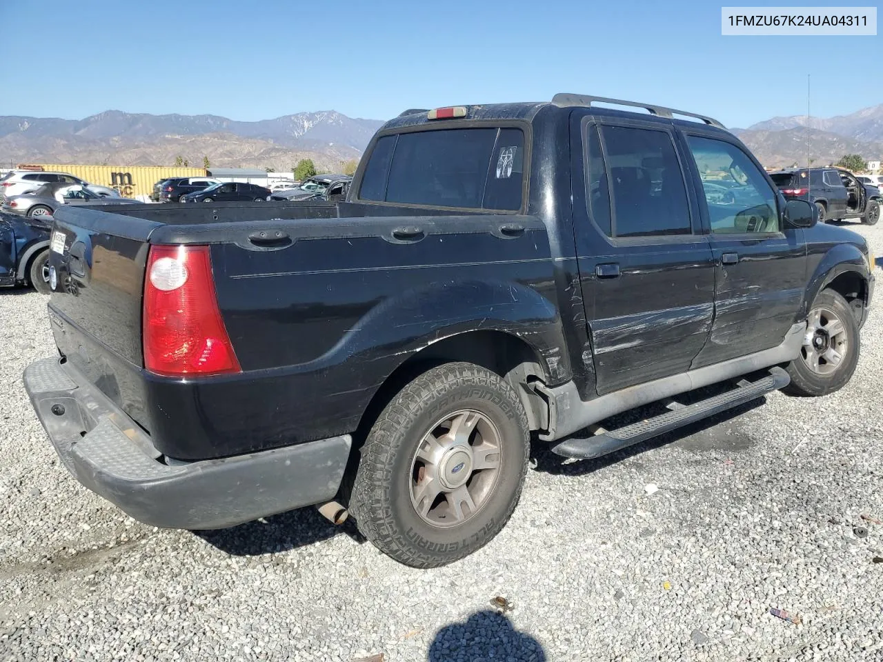 2004 Ford Explorer Sport Trac VIN: 1FMZU67K24UA04311 Lot: 77204264