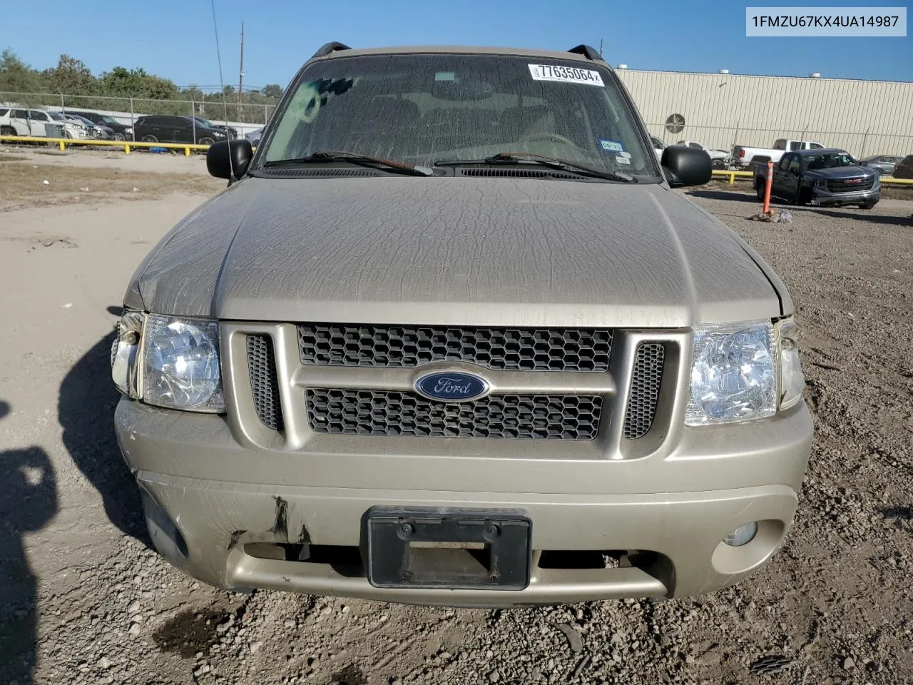 2004 Ford Explorer Sport Trac VIN: 1FMZU67KX4UA14987 Lot: 77635064