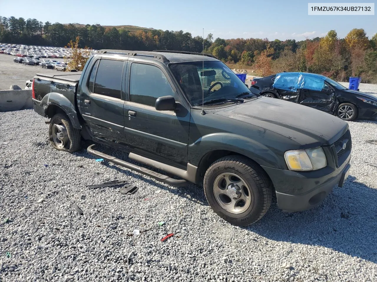 2004 Ford Explorer Sport Trac VIN: 1FMZU67K34UB27132 Lot: 77643064