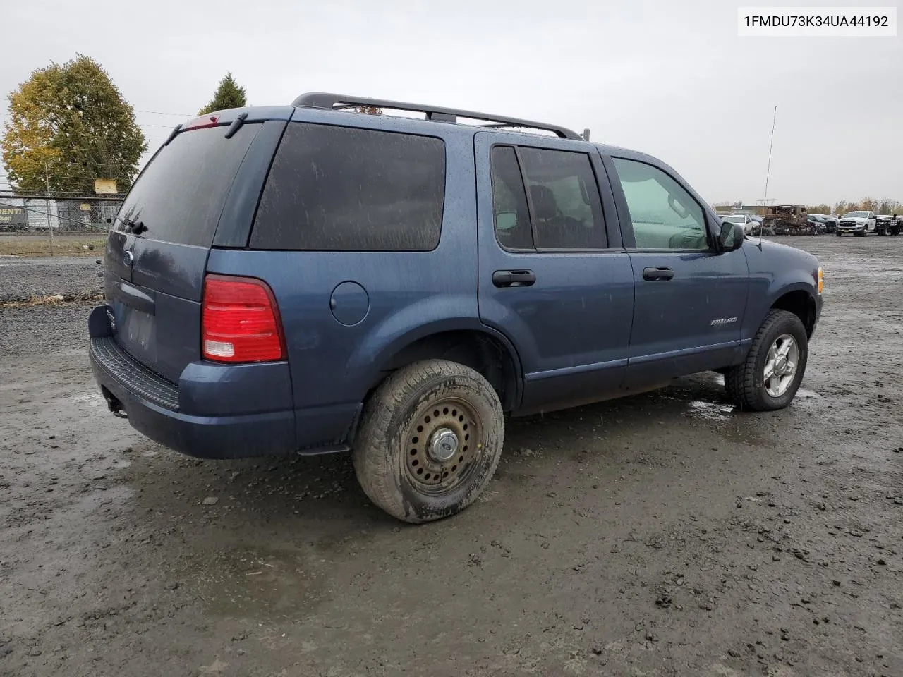 2004 Ford Explorer Xlt VIN: 1FMDU73K34UA44192 Lot: 77812724