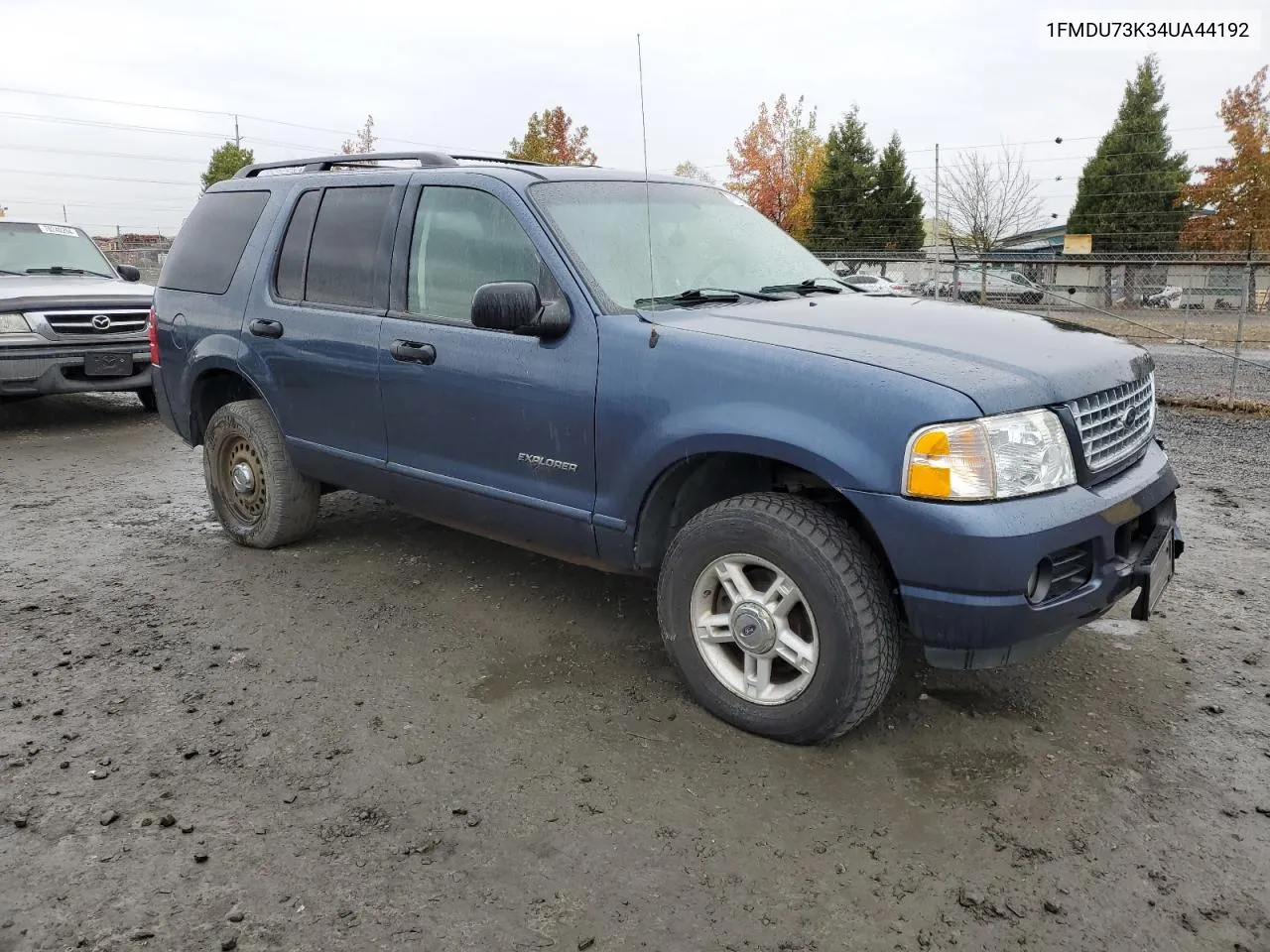 2004 Ford Explorer Xlt VIN: 1FMDU73K34UA44192 Lot: 77812724