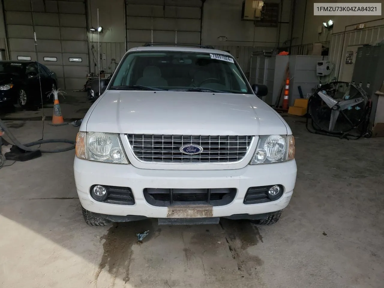 2004 Ford Explorer Xlt VIN: 1FMZU73K04ZA84321 Lot: 78091924