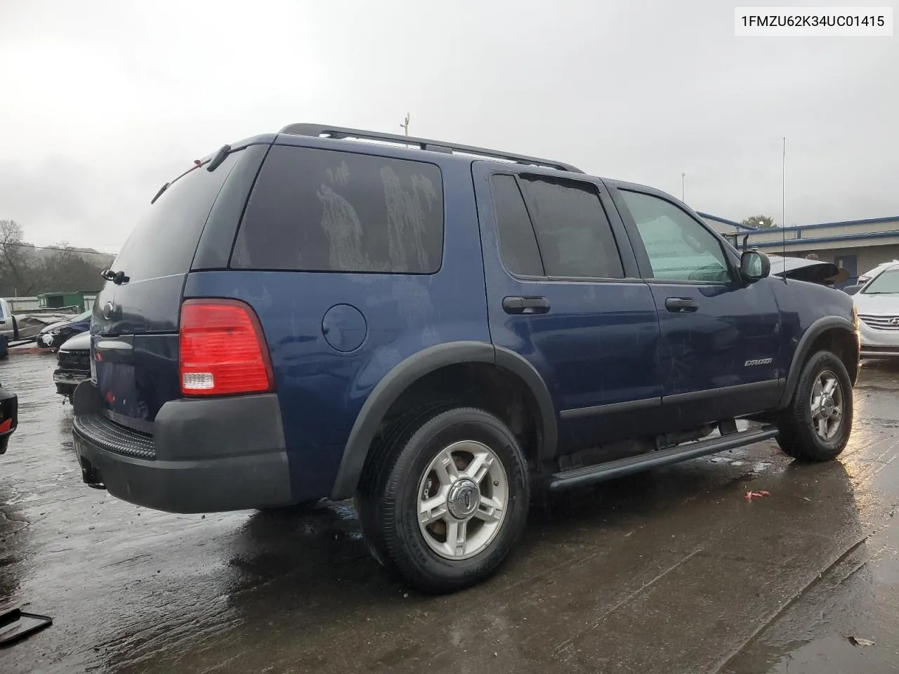 2004 Ford Explorer Xls VIN: 1FMZU62K34UC01415 Lot: 78822244