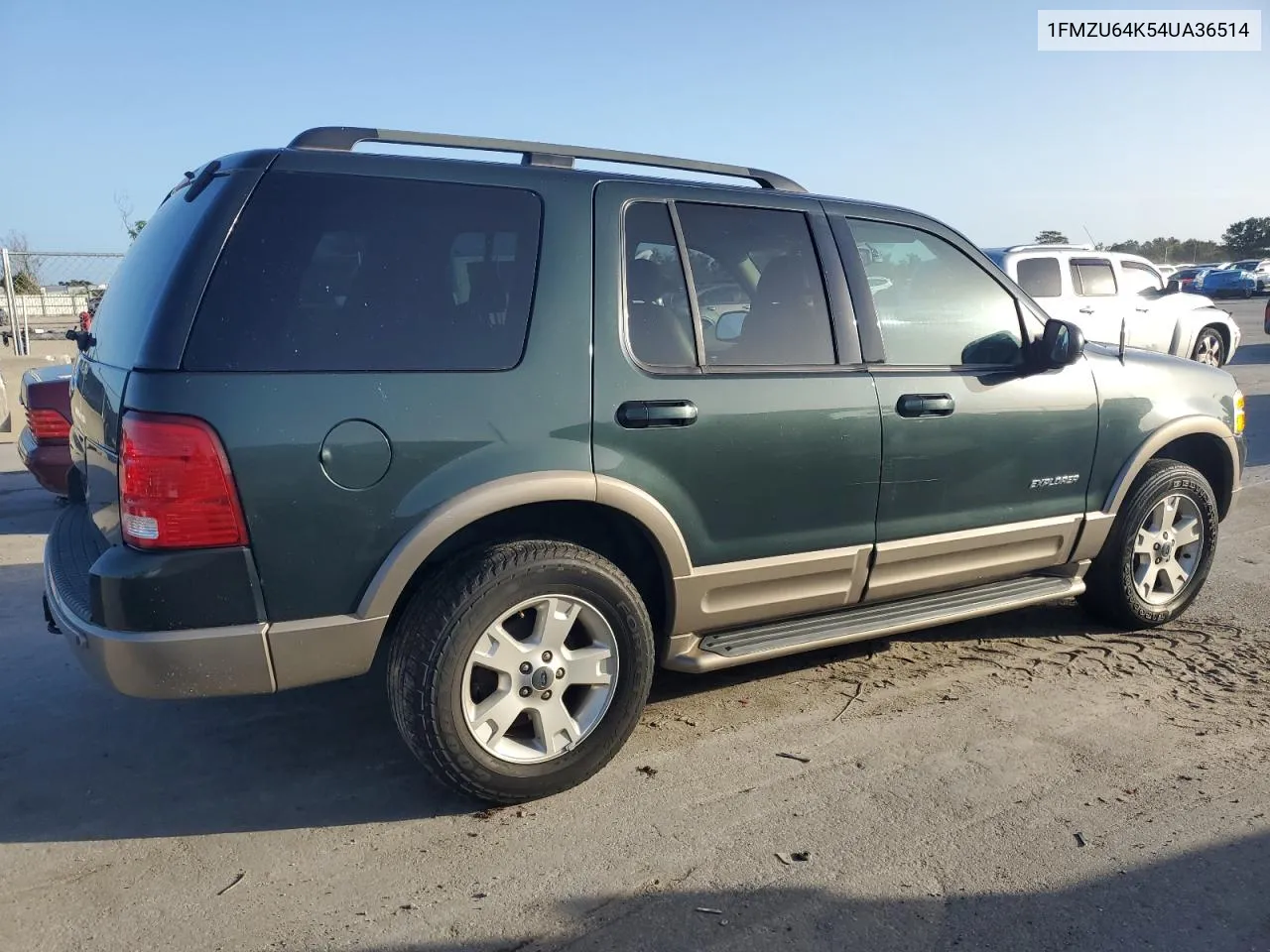 2004 Ford Explorer Eddie Bauer VIN: 1FMZU64K54UA36514 Lot: 78864874