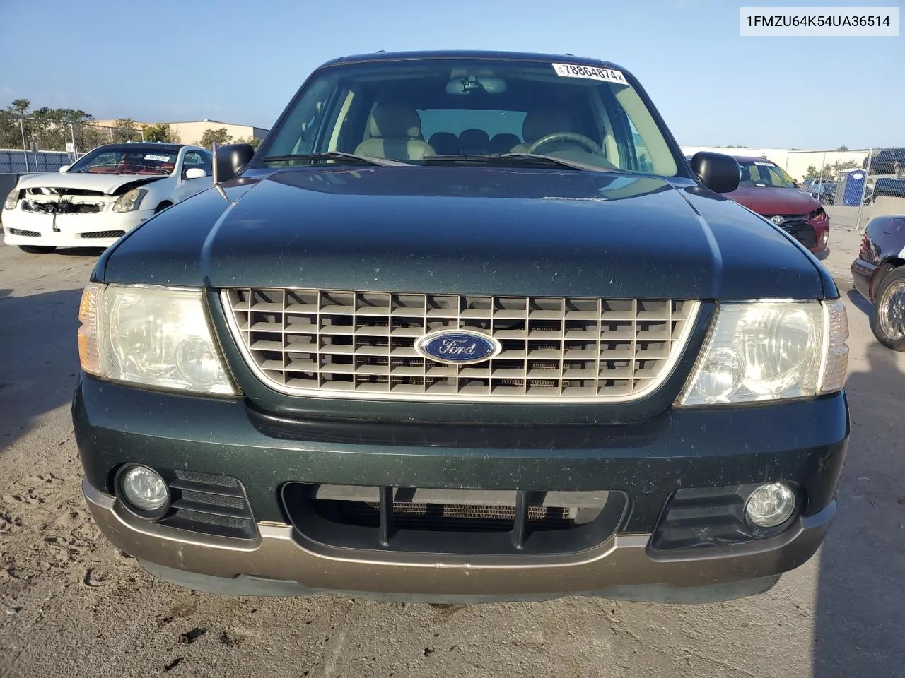 2004 Ford Explorer Eddie Bauer VIN: 1FMZU64K54UA36514 Lot: 78864874