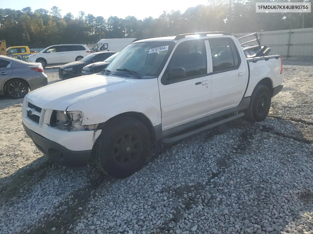 2004 Ford Explorer Sport Trac VIN: 1FMDU67KX4UB90755 Lot: 79767944