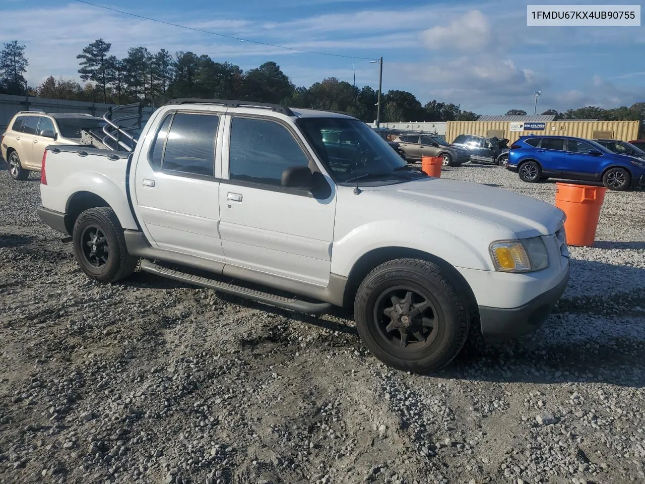 2004 Ford Explorer Sport Trac VIN: 1FMDU67KX4UB90755 Lot: 79767944