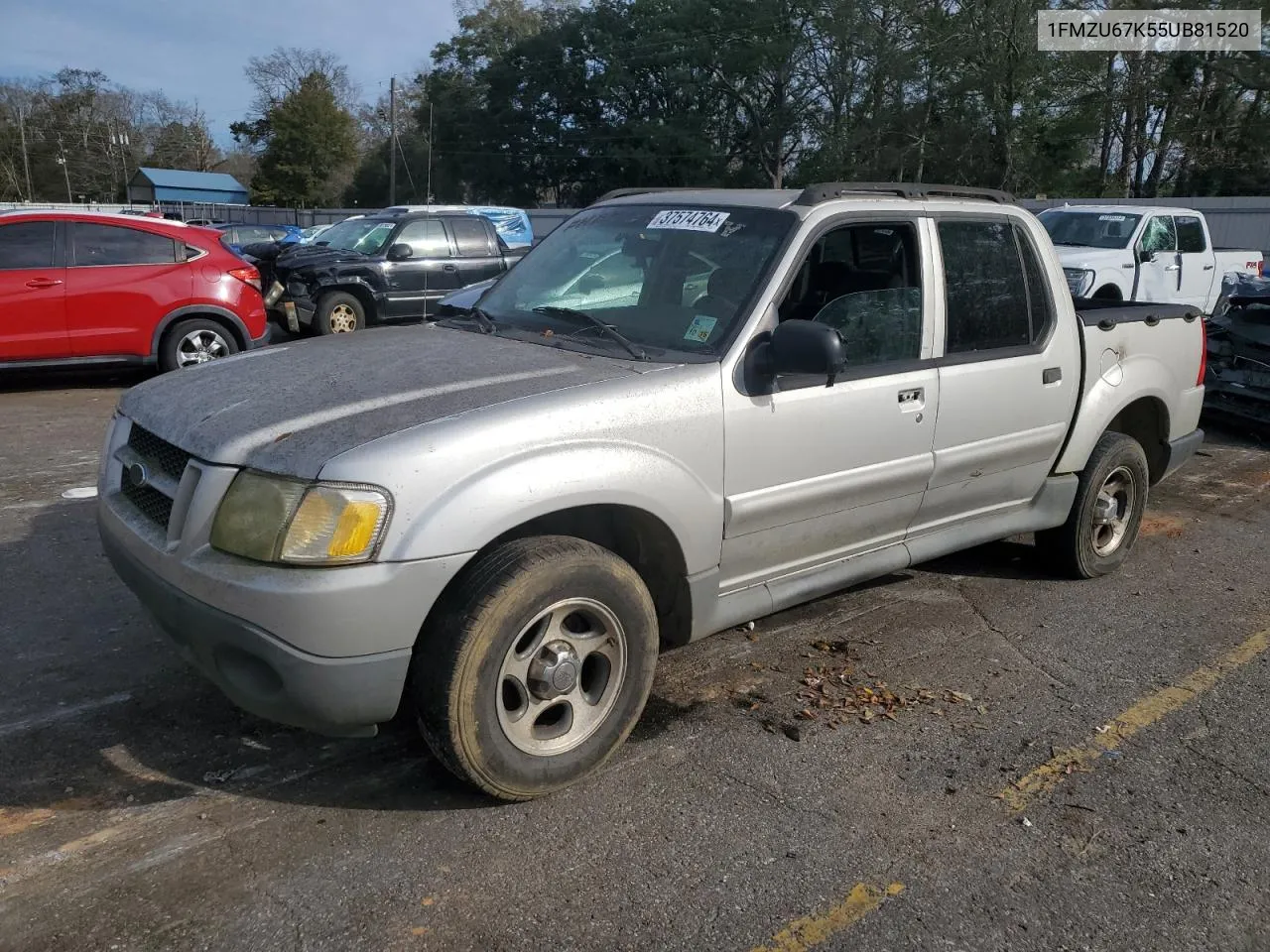 2005 Ford Explorer Sport Trac VIN: 1FMZU67K55UB81520 Lot: 37574764