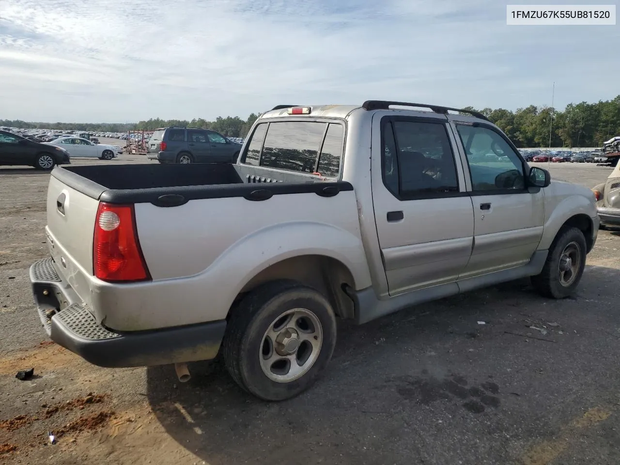 2005 Ford Explorer Sport Trac VIN: 1FMZU67K55UB81520 Lot: 37574764