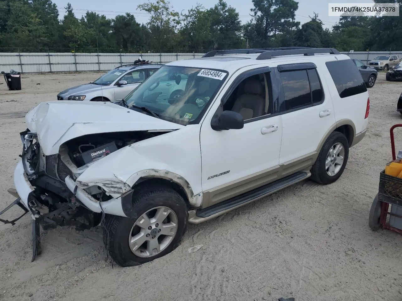 2005 Ford Explorer Eddie Bauer VIN: 1FMDU74K25UA37878 Lot: 66854984