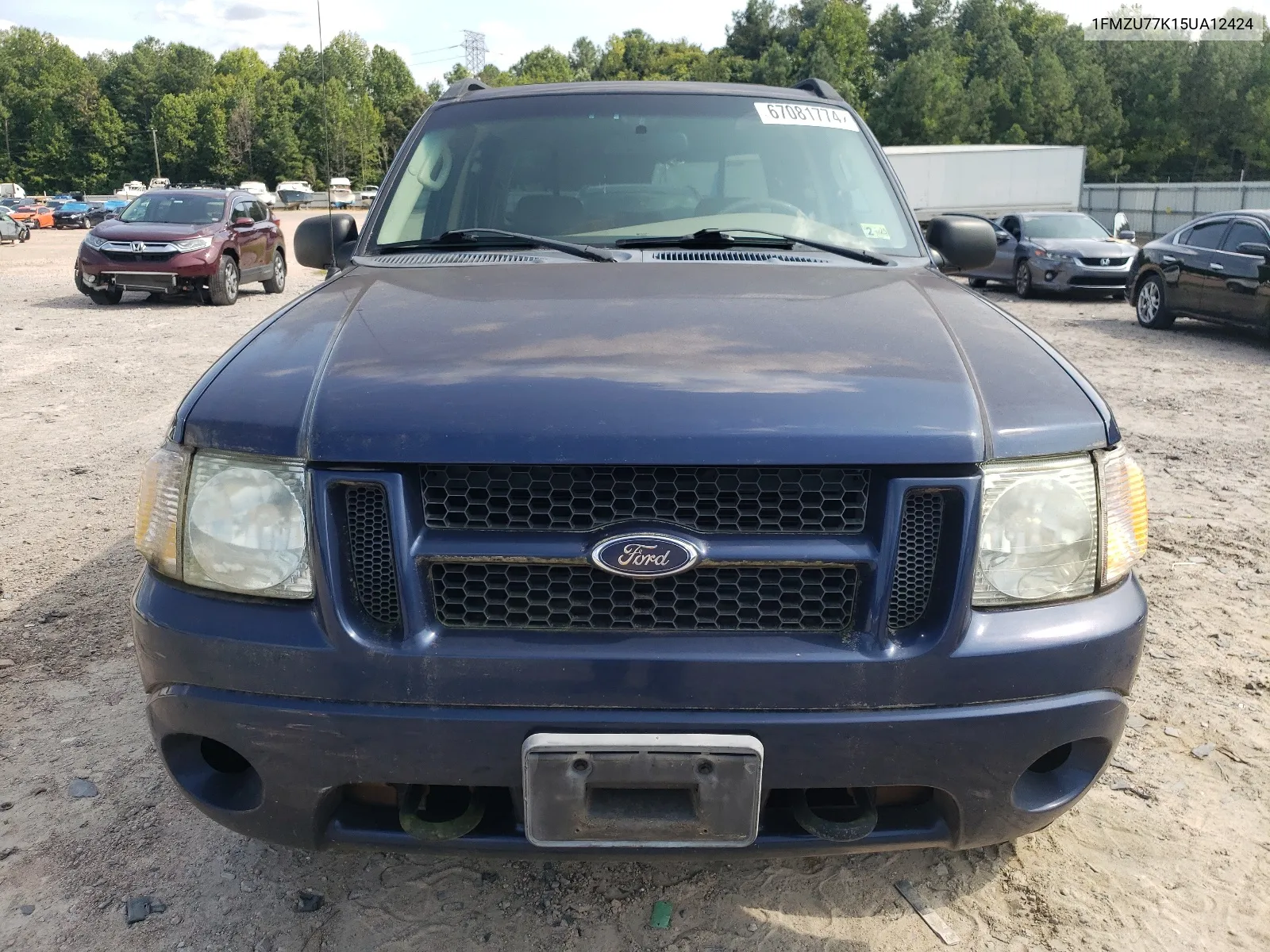 2005 Ford Explorer Sport Trac VIN: 1FMZU77K15UA12424 Lot: 67081774