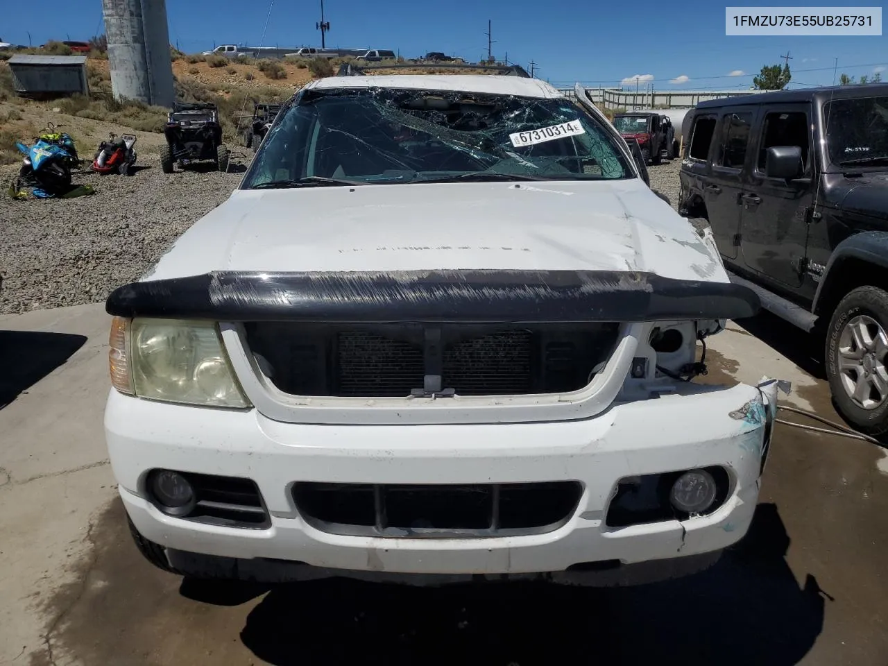 2005 Ford Explorer Xlt VIN: 1FMZU73E55UB25731 Lot: 67310314