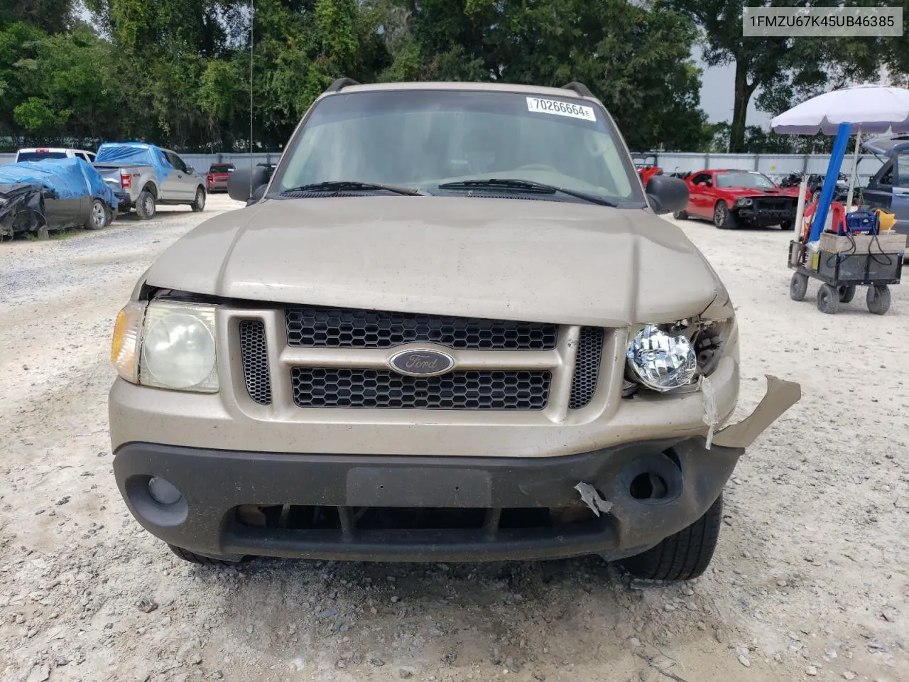 1FMZU67K45UB46385 2005 Ford Explorer Sport Trac