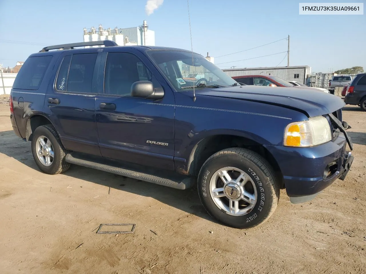 2005 Ford Explorer Xlt VIN: 1FMZU73K35UA09661 Lot: 70636994