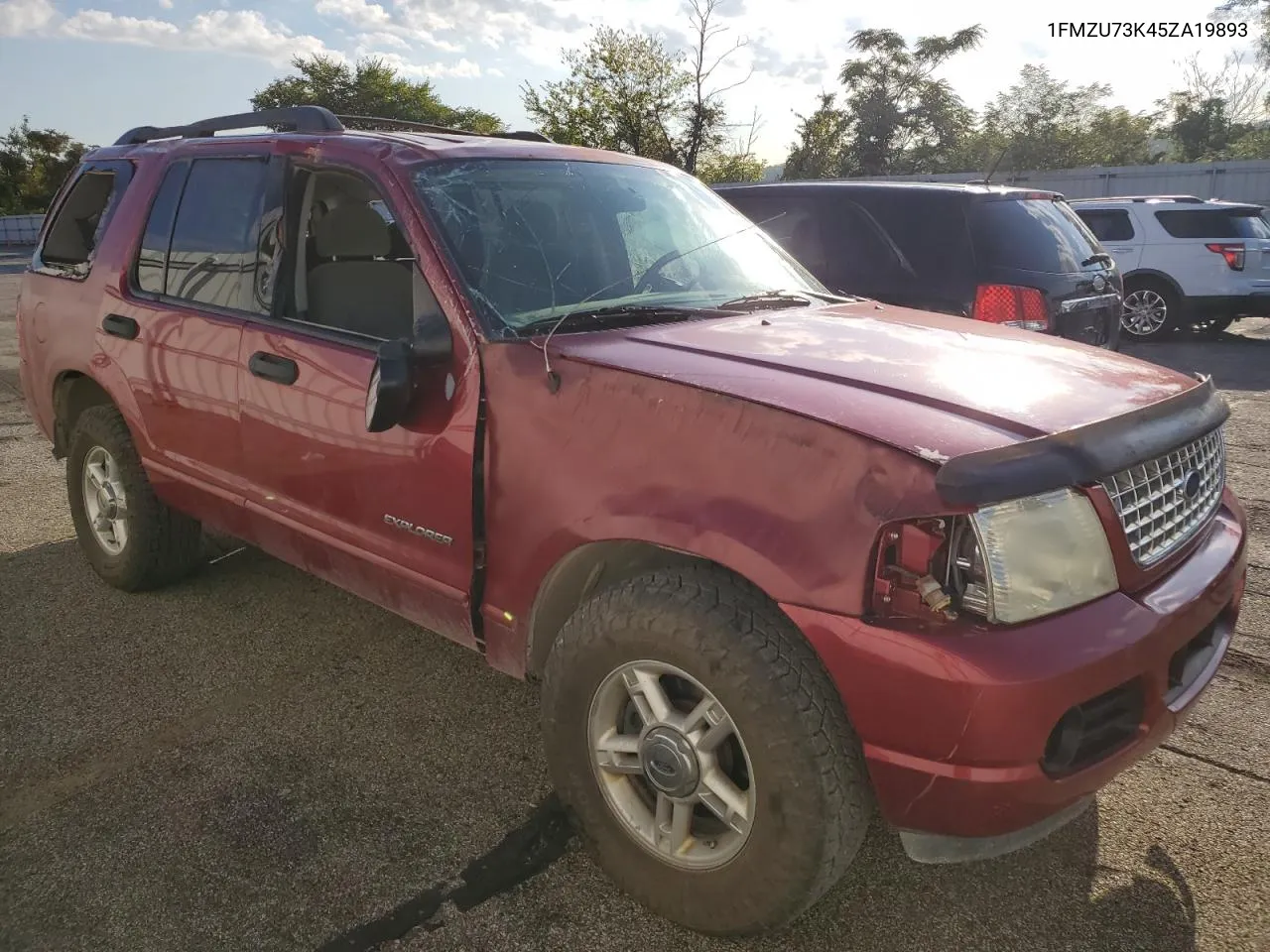 2005 Ford Explorer Xlt VIN: 1FMZU73K45ZA19893 Lot: 70982424