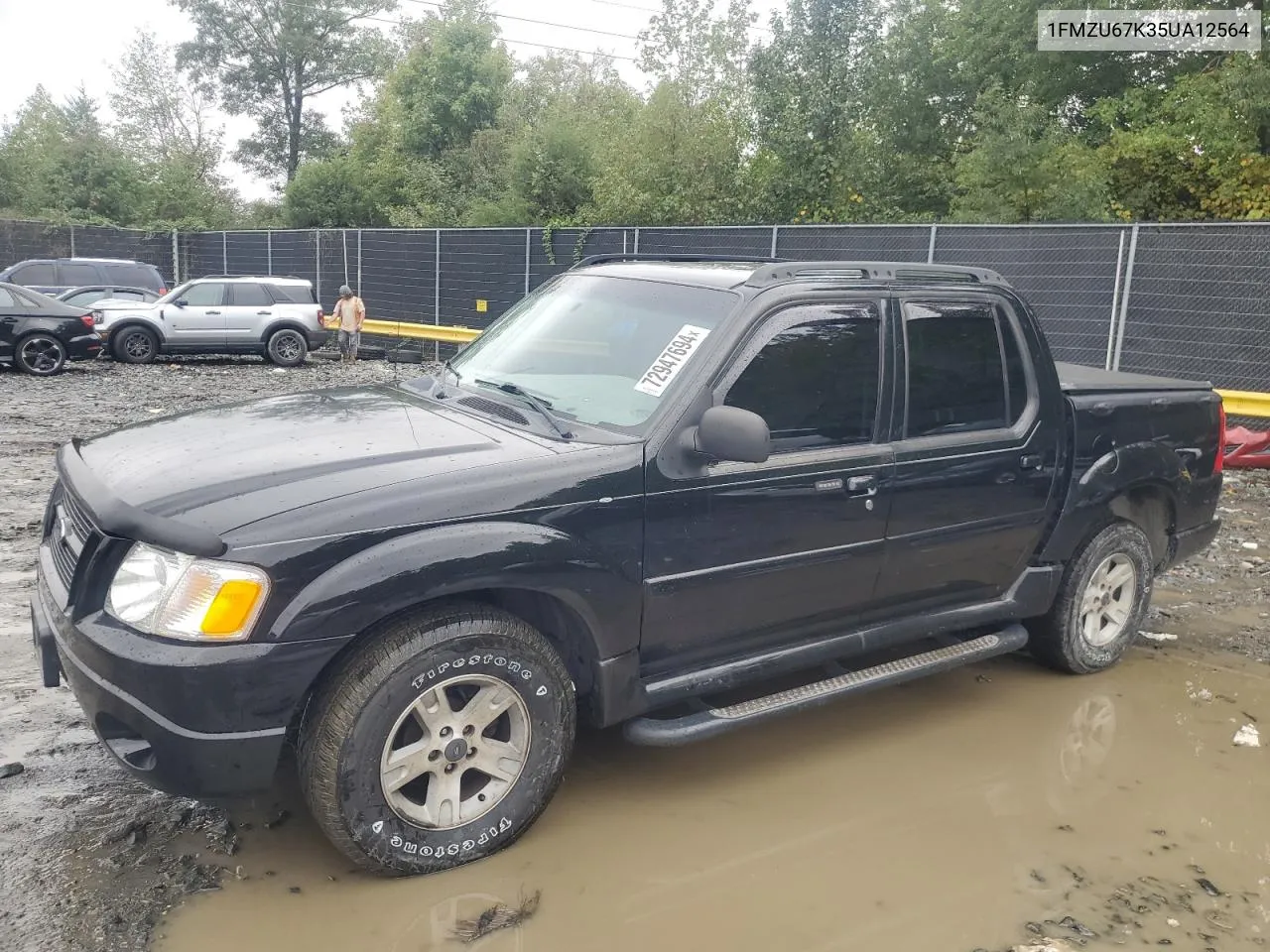 2005 Ford Explorer Sport Trac VIN: 1FMZU67K35UA12564 Lot: 72947694