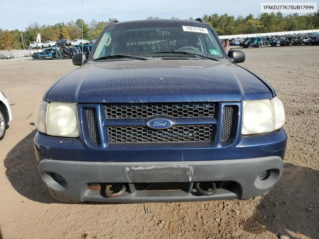 2005 Ford Explorer Sport Trac VIN: 1FMZU77K75UB17999 Lot: 74231124