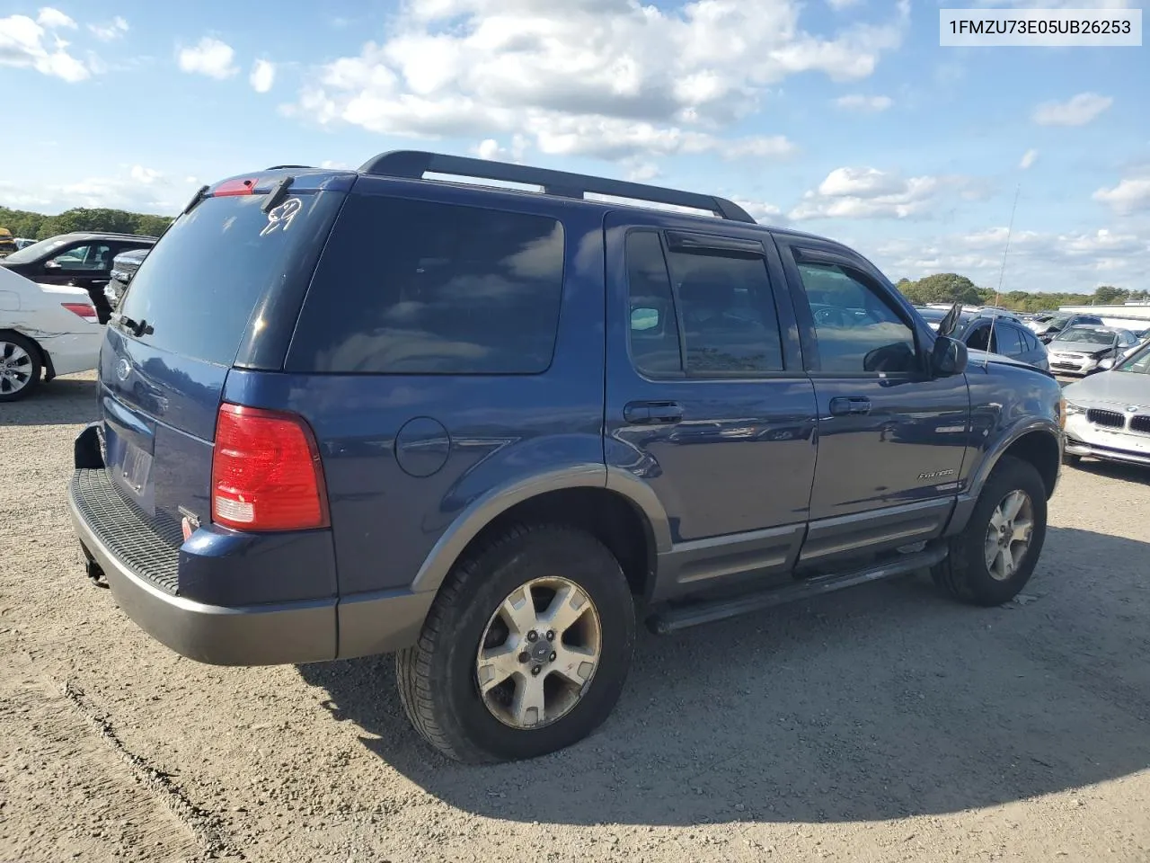 2005 Ford Explorer Xlt VIN: 1FMZU73E05UB26253 Lot: 74235304