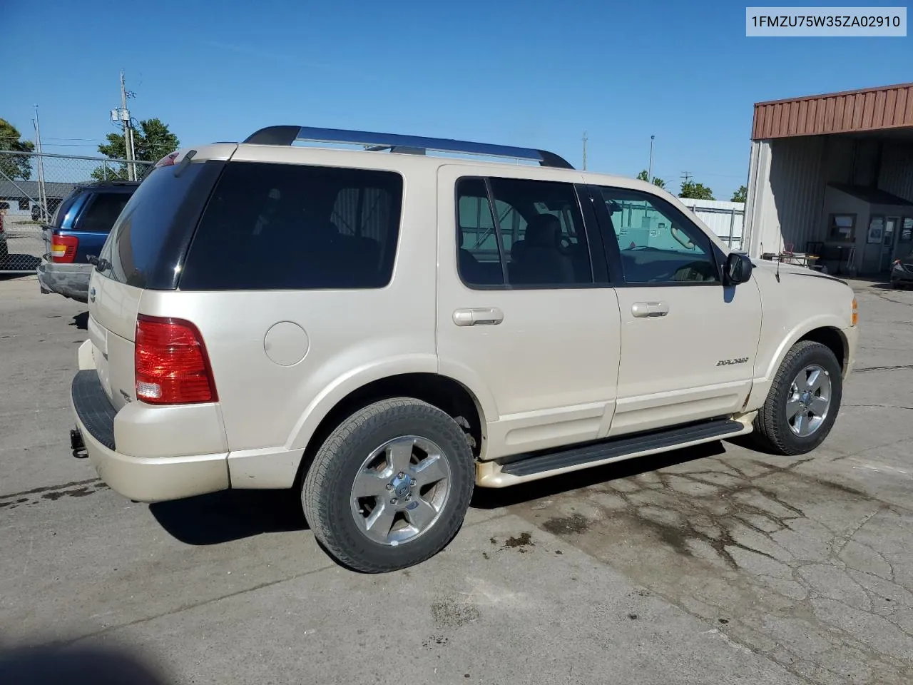 2005 Ford Explorer Limited VIN: 1FMZU75W35ZA02910 Lot: 74422264