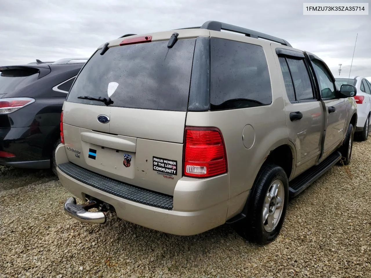 2005 Ford Explorer Xlt VIN: 1FMZU73K35ZA35714 Lot: 74556784