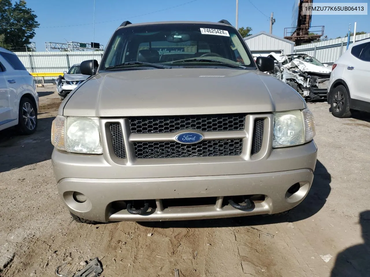 2005 Ford Explorer Sport Trac VIN: 1FMZU77K65UB06413 Lot: 74625424