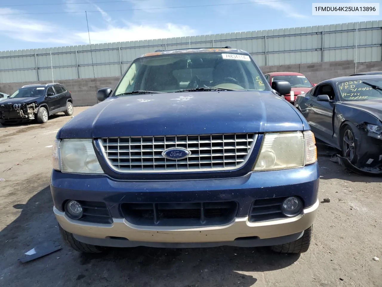 2005 Ford Explorer Eddie Bauer VIN: 1FMDU64K25UA13896 Lot: 74834114