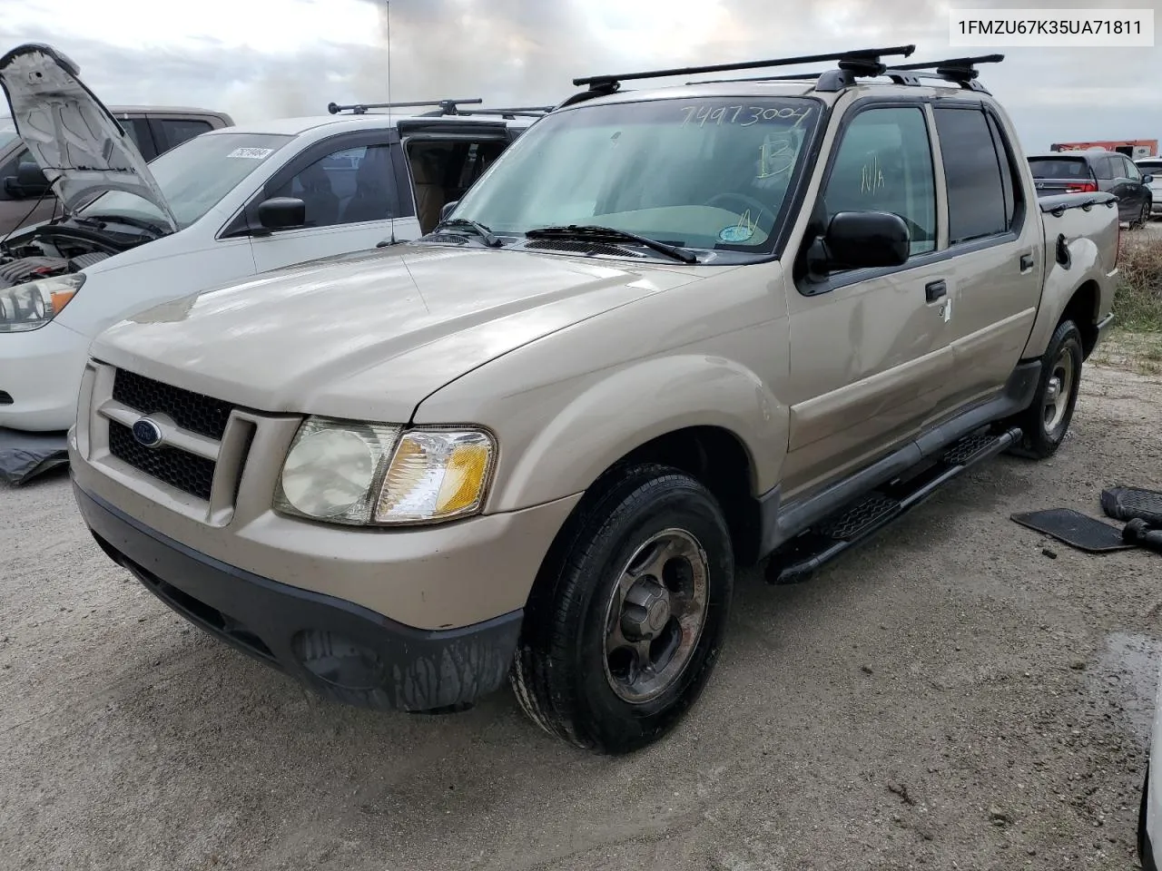 2005 Ford Explorer Sport Trac VIN: 1FMZU67K35UA71811 Lot: 74973004