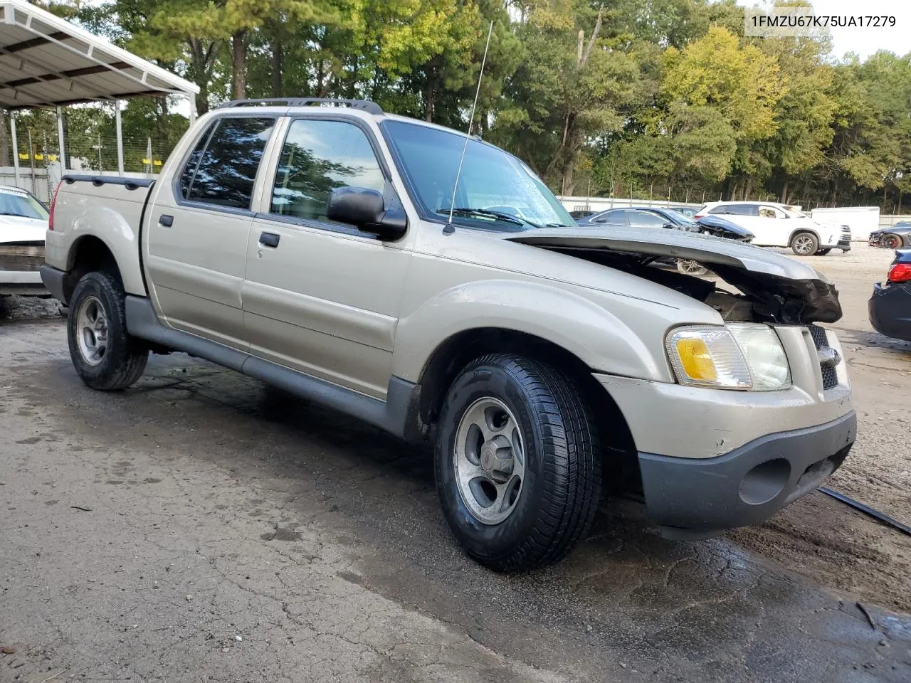 2005 Ford Explorer Sport Trac VIN: 1FMZU67K75UA17279 Lot: 76324174