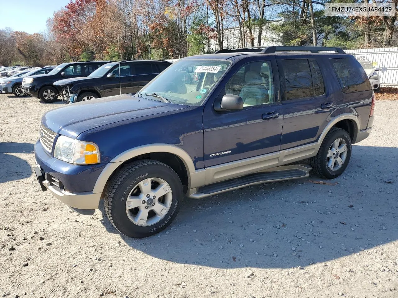 2005 Ford Explorer Eddie Bauer VIN: 1FMZU74EX5UA84429 Lot: 79400234