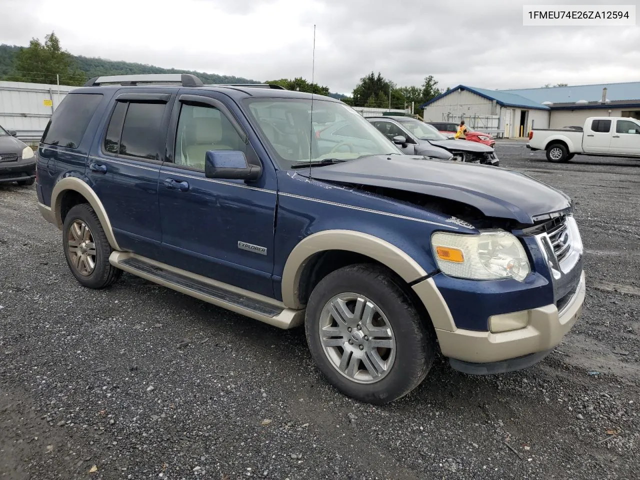 2006 Ford Explorer Eddie Bauer VIN: 1FMEU74E26ZA12594 Lot: 66690134