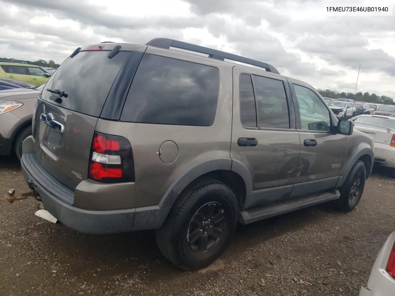 2006 Ford Explorer Xlt VIN: 1FMEU73E46UB01940 Lot: 69210814