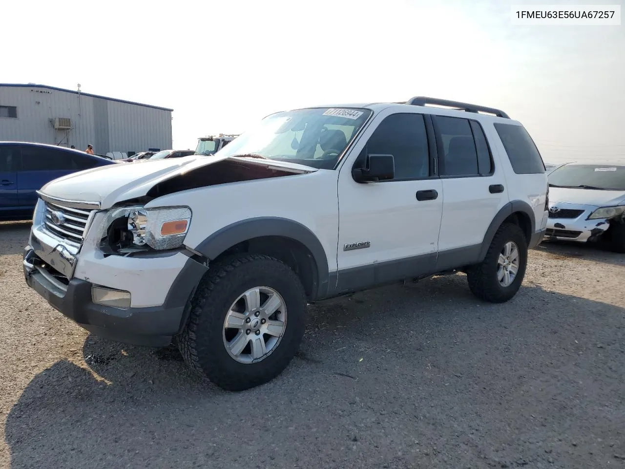 2006 Ford Explorer Xlt VIN: 1FMEU63E56UA67257 Lot: 71126944