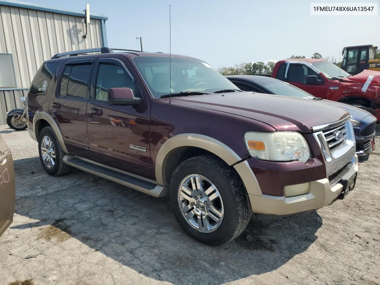 2006 Ford Explorer Eddie Bauer VIN: 1FMEU748X6UA13547 Lot: 71353164