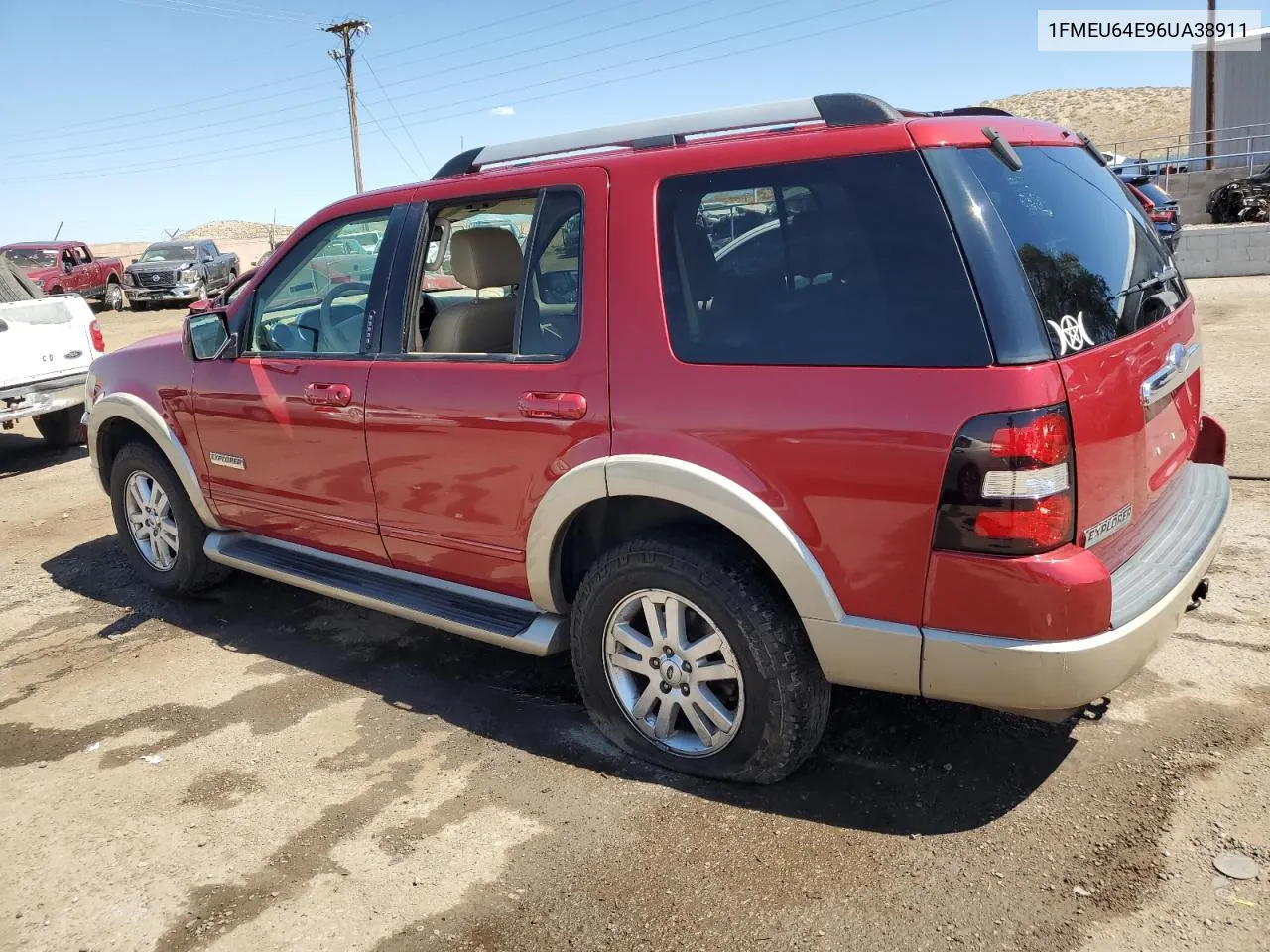 2006 Ford Explorer Eddie Bauer VIN: 1FMEU64E96UA38911 Lot: 71771184