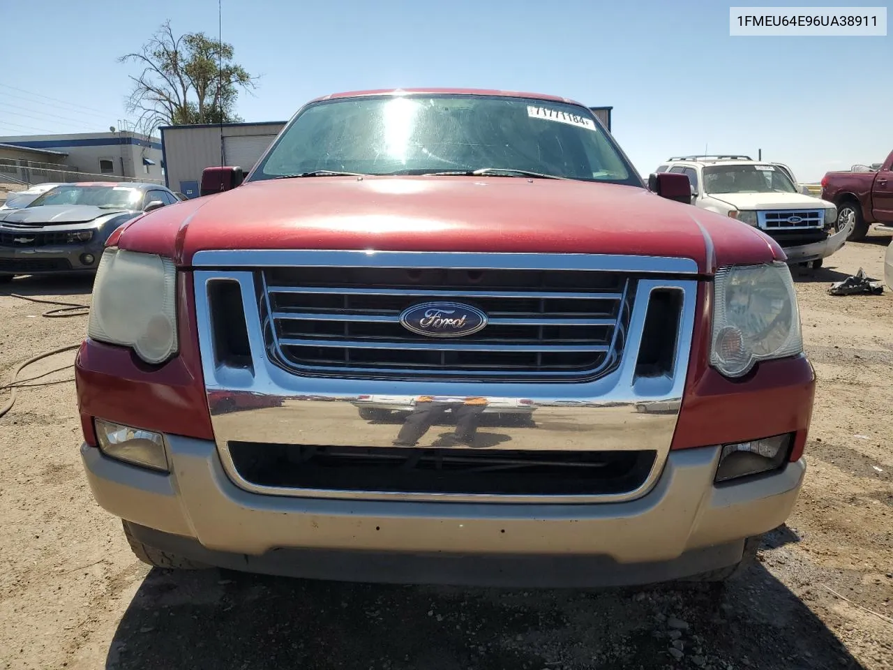 2006 Ford Explorer Eddie Bauer VIN: 1FMEU64E96UA38911 Lot: 71771184