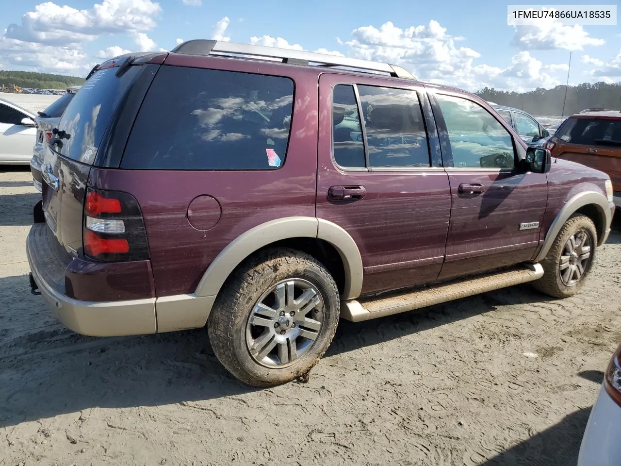 2006 Ford Explorer Eddie Bauer VIN: 1FMEU74866UA18535 Lot: 74232954