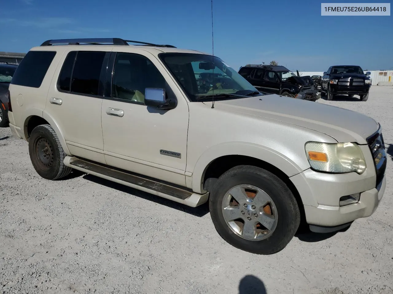 2006 Ford Explorer Limited VIN: 1FMEU75E26UB64418 Lot: 74353654