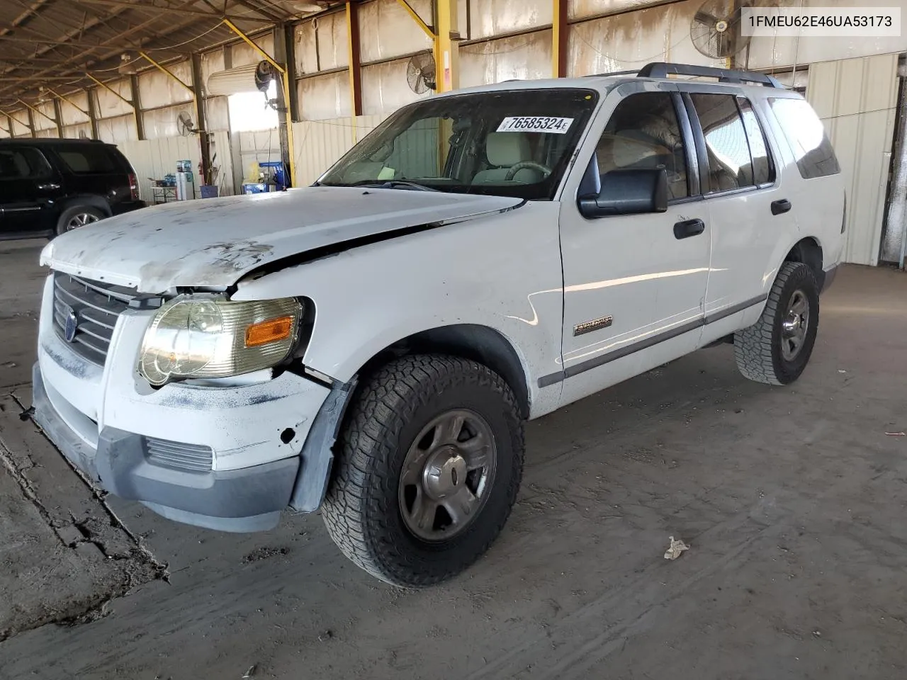 2006 Ford Explorer Xls VIN: 1FMEU62E46UA53173 Lot: 76585324